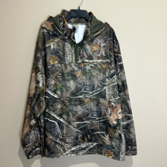 RedHead Other - REDHEAD Men’s True Timber Kanati Camo Quarter Zip Hoodie, Size 2XL, EUC